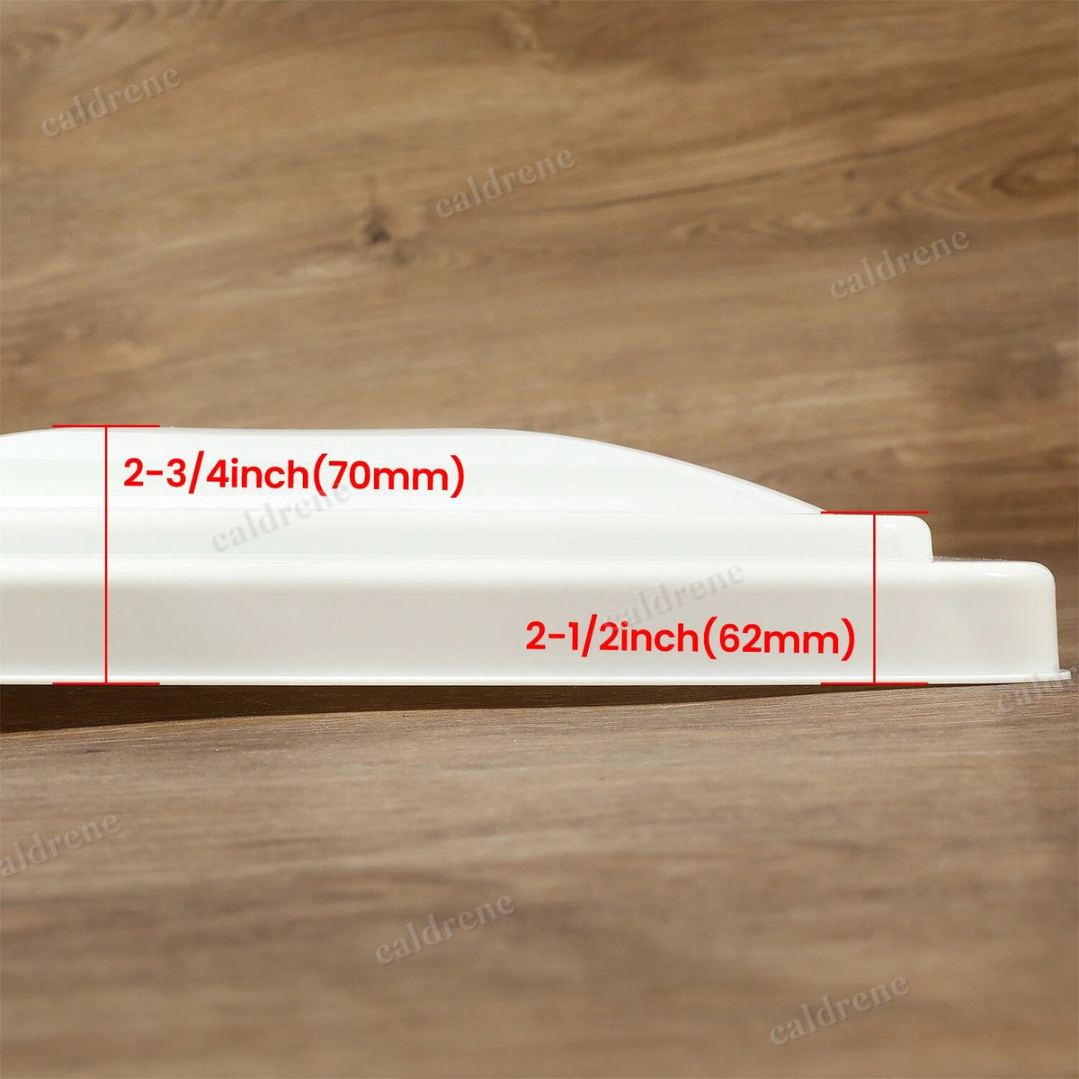 RV Roof Vent Cover Lid 14 x 14, White, 2 Pack – view 3