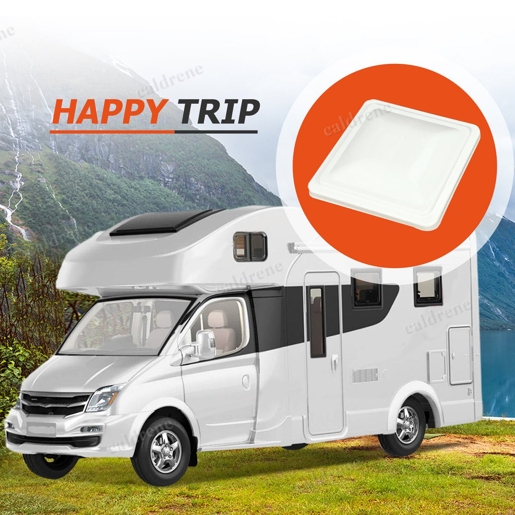RV Roof Vent Cover Lid 14 x 14, White, 2 Pack – view 9