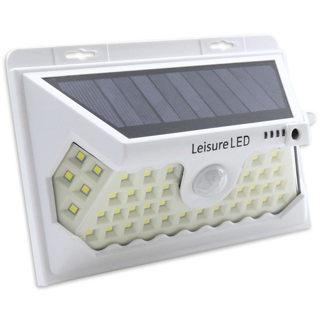 RV Solar LED Porch Light 46 LED Exterior White