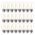S14 LED String Light Bulbs, 24 Pack
