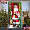 Santa Claus Christmas Door Cover