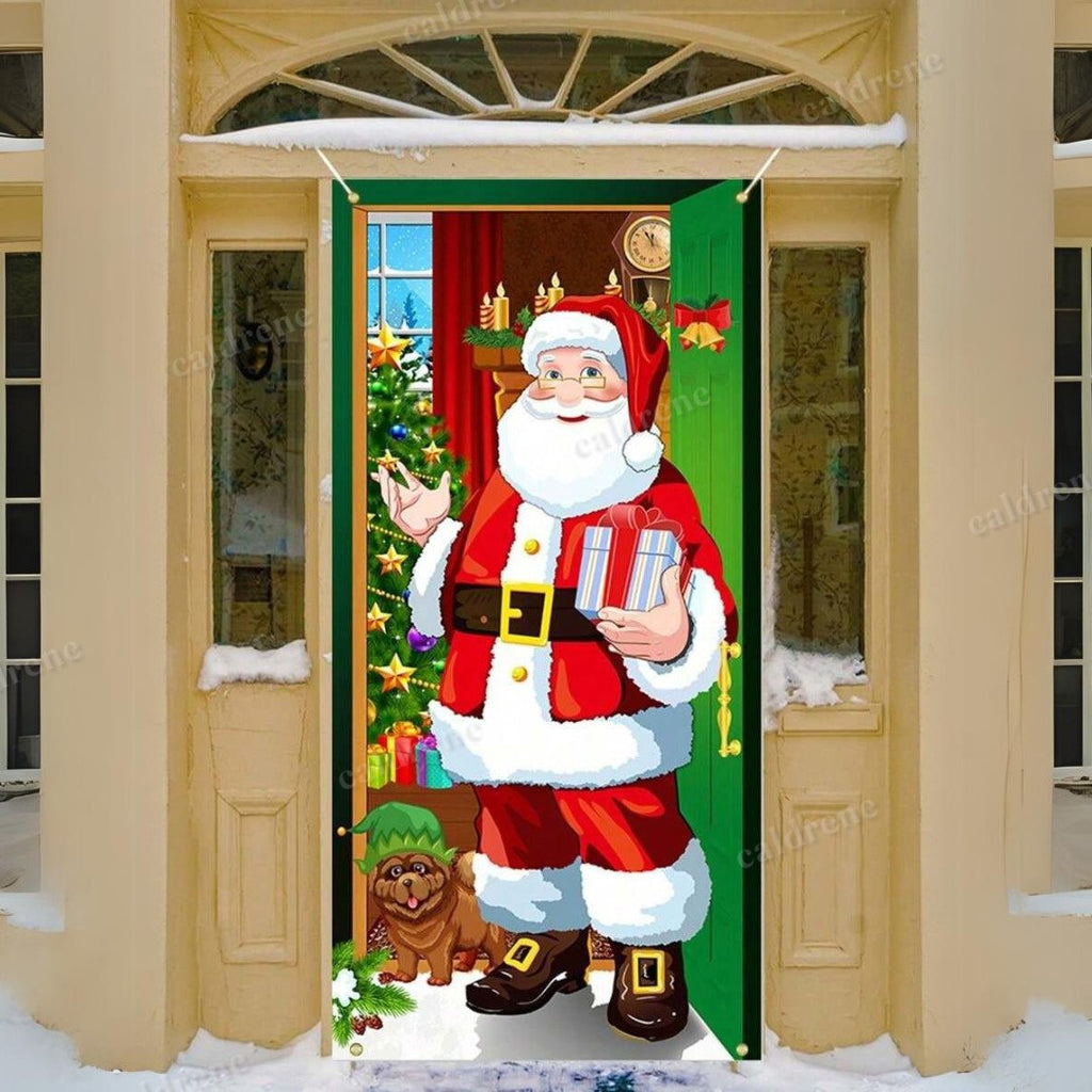 Santa Claus Christmas Door Cover – view 2