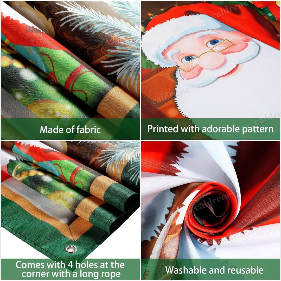 Santa Claus Christmas Door Cover – view 4