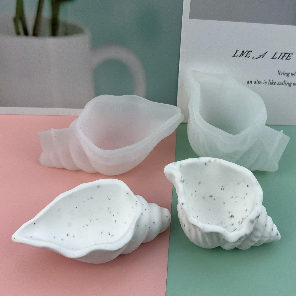 Sea Shell Storage Box Mold for Resin Crafting