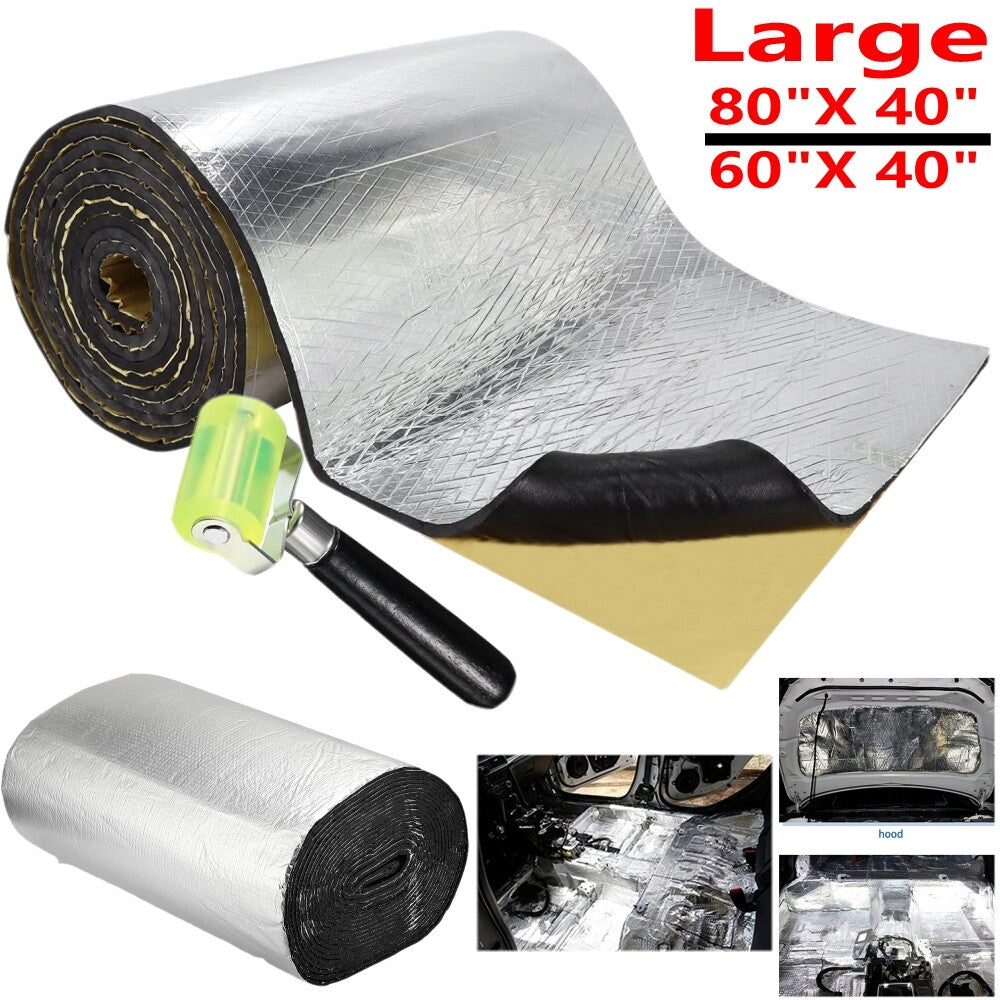 Self-Adhesive Car Hood Sound Deadener Heat Insulation Mat