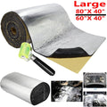 Self-Adhesive Car Hood Sound Deadener Heat Insulation Mat