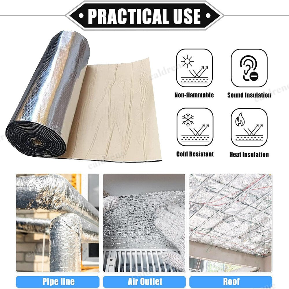 Self-Adhesive Car Hood Sound Deadener Heat Insulation Mat – view 5