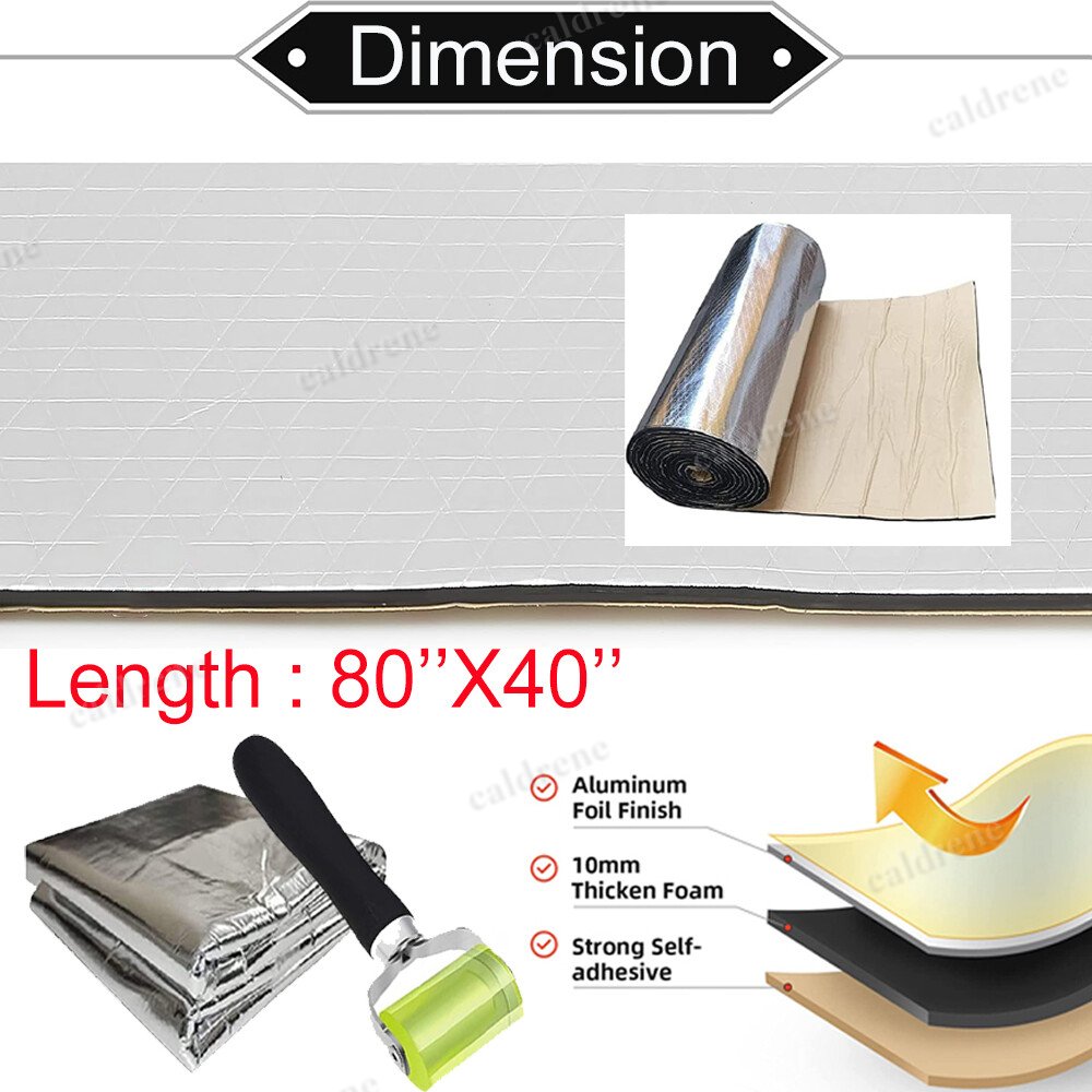 Self-Adhesive Car Hood Sound Deadener Heat Insulation Mat – view 8