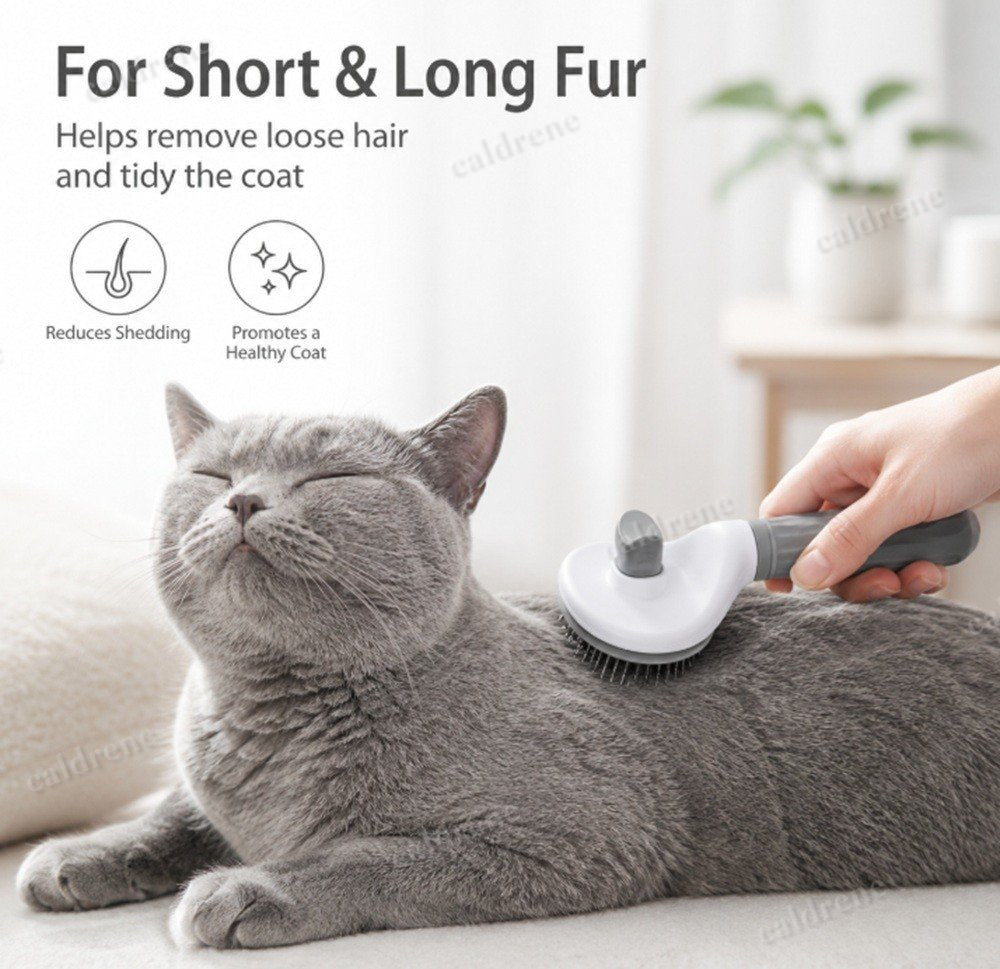 Self-Cleaning Pet Deshedding Brush – view 5