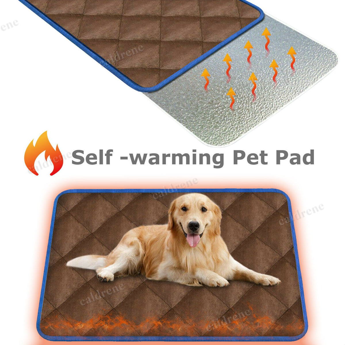 Self-Warming Pet Thermal Mat, Non-Slip – view 7