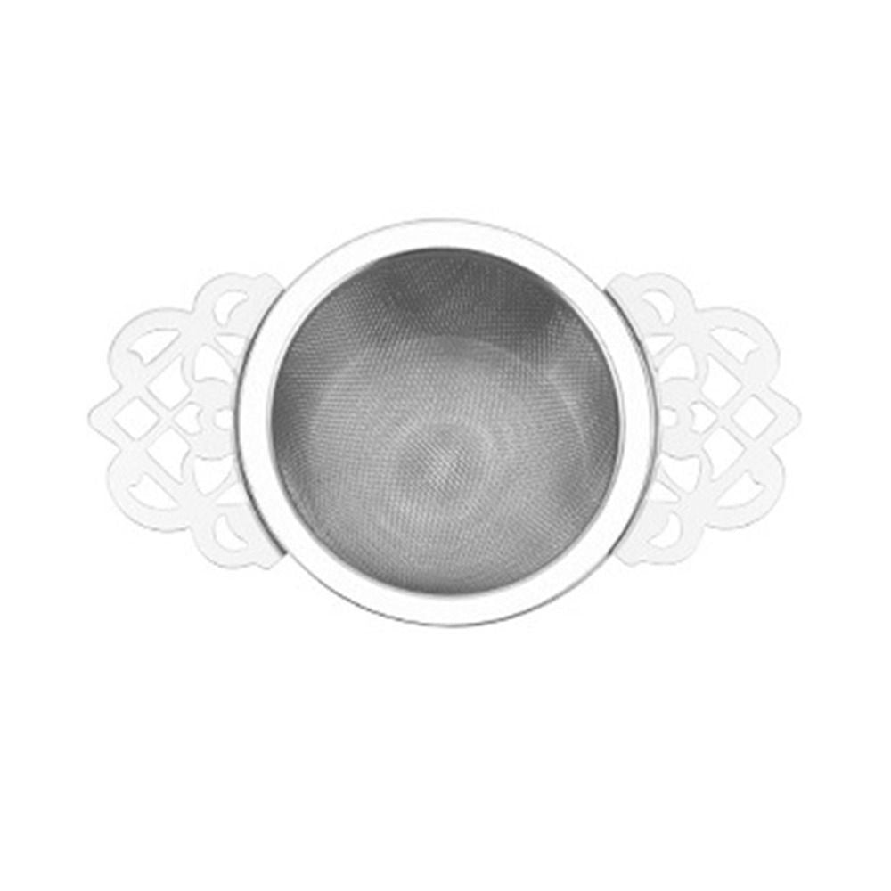 shape Stainless Steel Tea Infuser Metal Tea Filter Tea Strainer – Flower shape-Silver