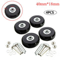 Silent Replacement Luggage Wheels for Smooth Travel