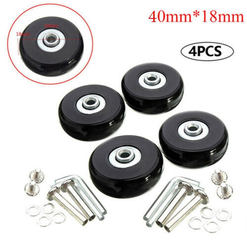Silent Replacement Luggage Wheels for Smooth Travel – Caldrene