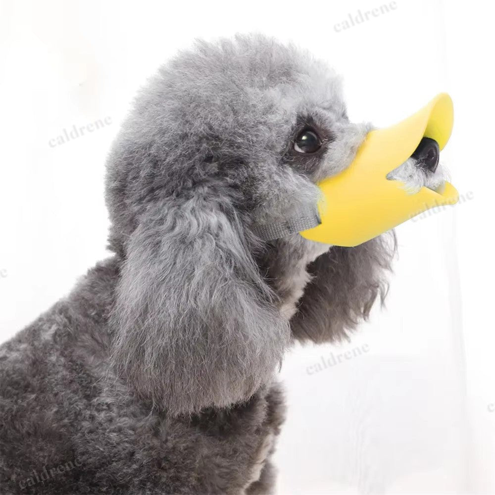 Silicone Duck Bill Dog Muzzle for Barking and Biting Control – view 3