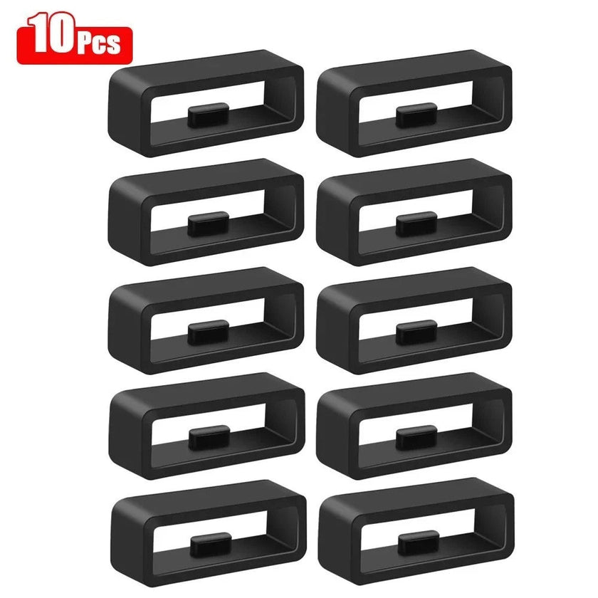 Silicone Rubber Watch Strap Band Keeper for Secure Fit – Caldrene