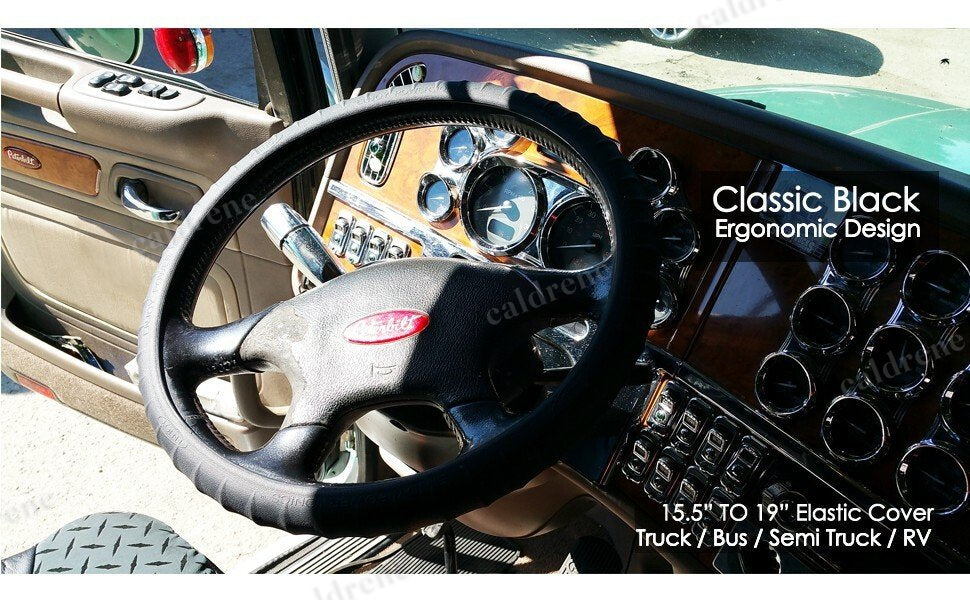 Silicone Steering Wheel Cover for Trucks, 16–19 in – view 2