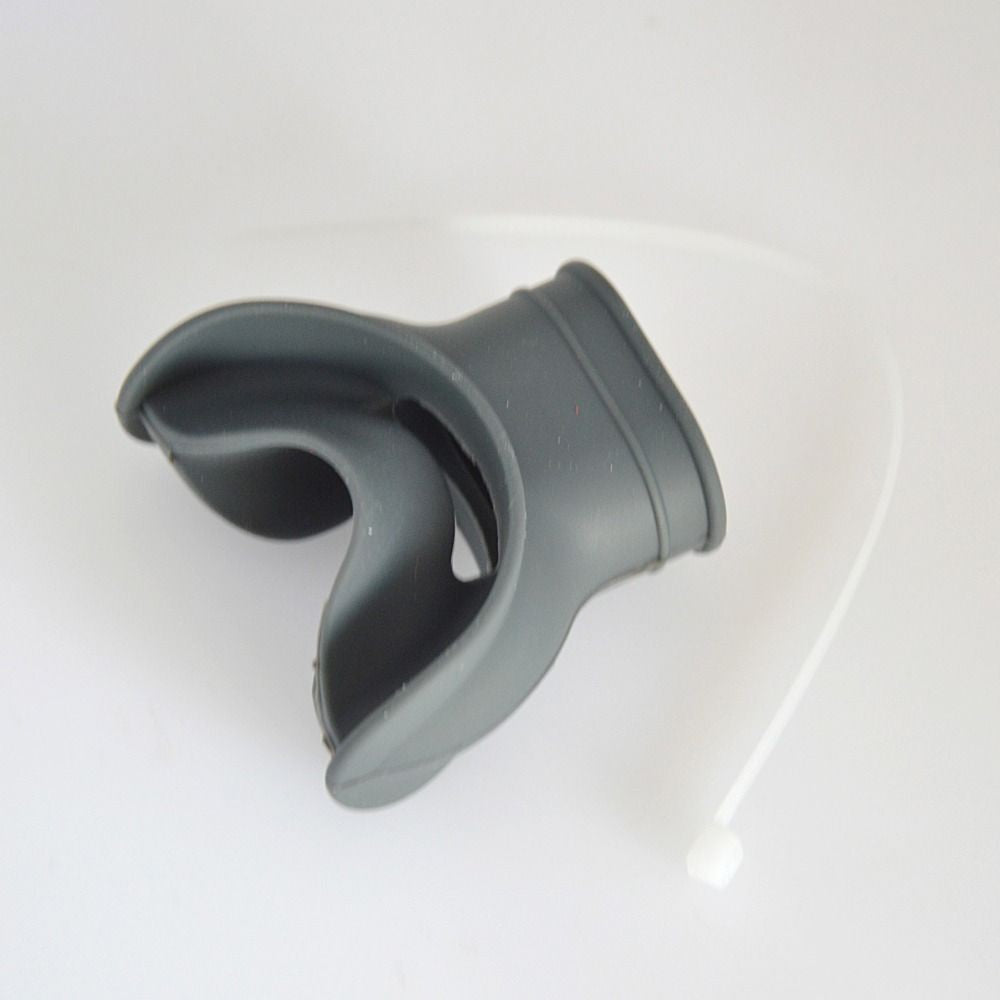 Silicone Universal Scuba Regulator Mouthpiece – gray