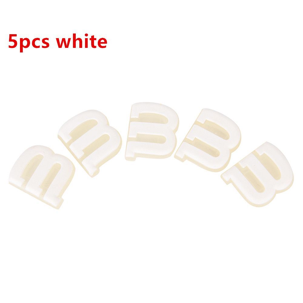Silicone Vibration Dampeners for Tennis Racquets – white