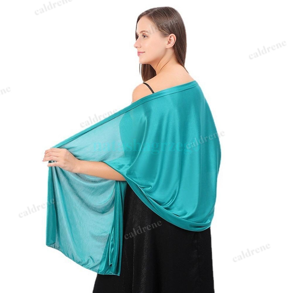 Silky Satin Wrap Stole for Weddings and Special Events – view 7