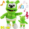 Singing Green Gummy Bear Plush Toy