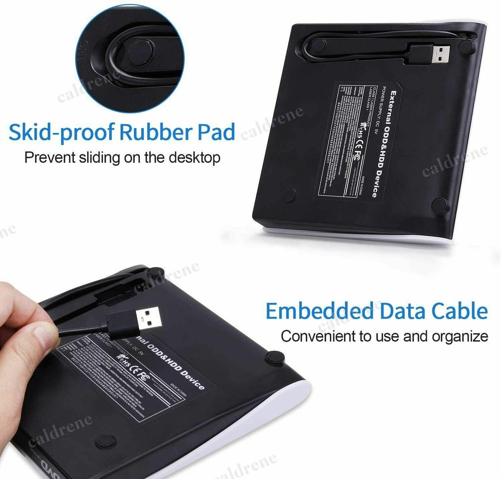 Slim External USB 3.0 CD/DVD Drive and Burner – view 7