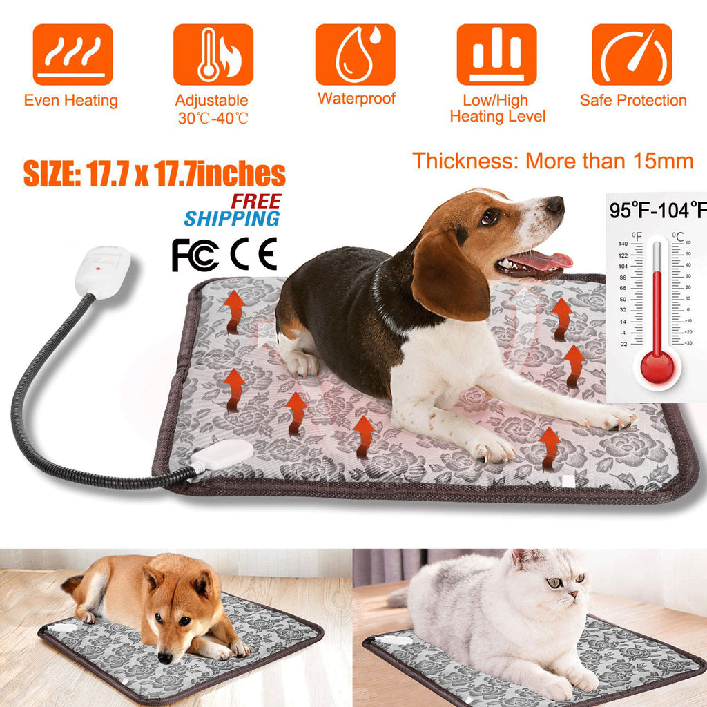 Smart Temperature Control Waterproof Pet Heating Pad