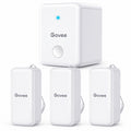 Smart WiFi Hygrometer Thermometer with Gateway, 3 Pack