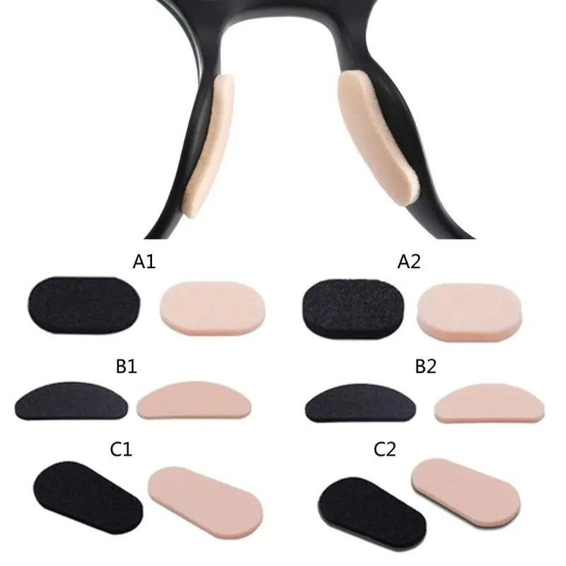 Soft Foam Anti-Slip Nose Pads for Eyeglasses and Sunglasses