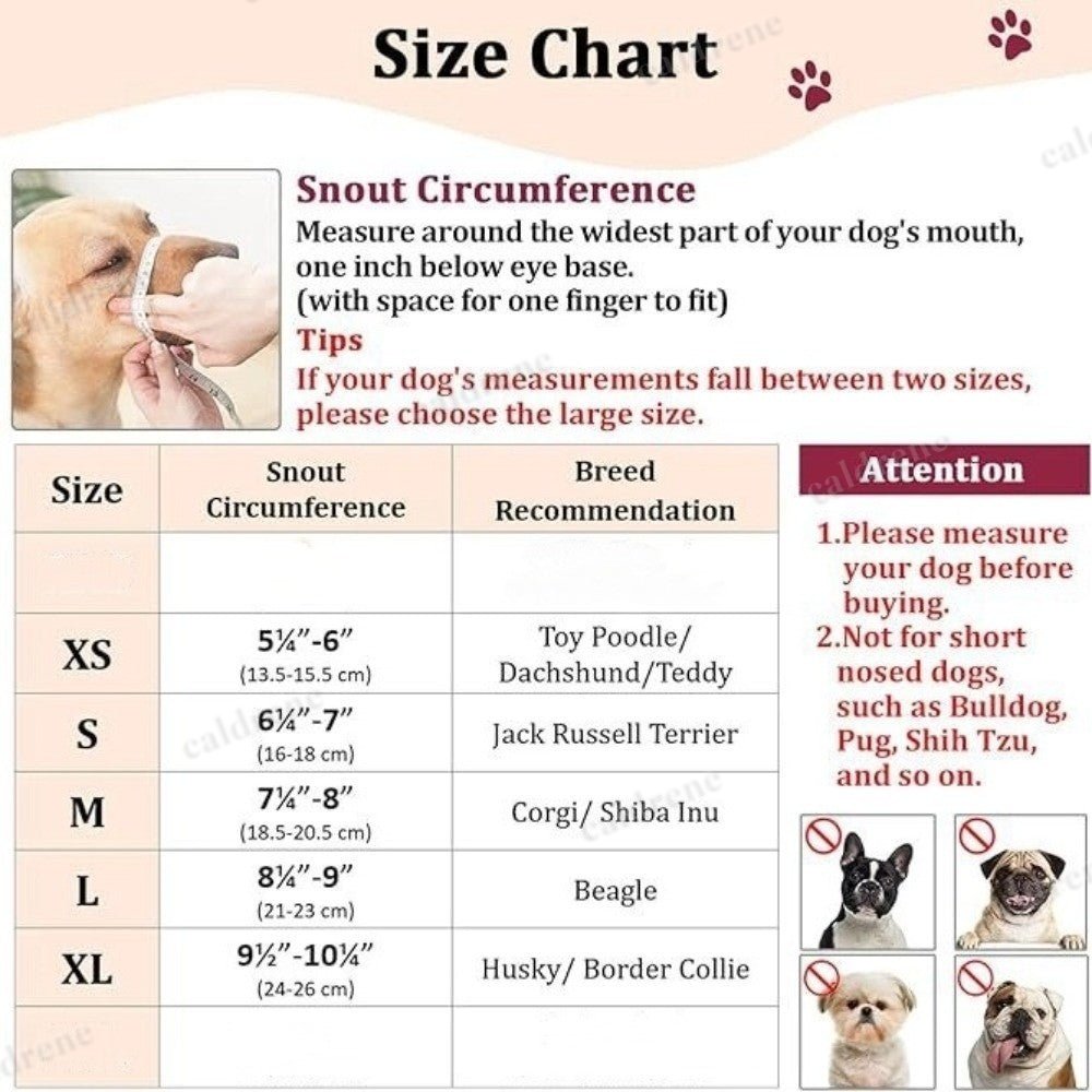 Soft Nylon Dog Muzzles for Safe and Comfortable Use – view 2