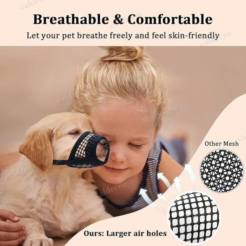 Soft Nylon Dog Muzzles for Safe and Comfortable Use – view 3