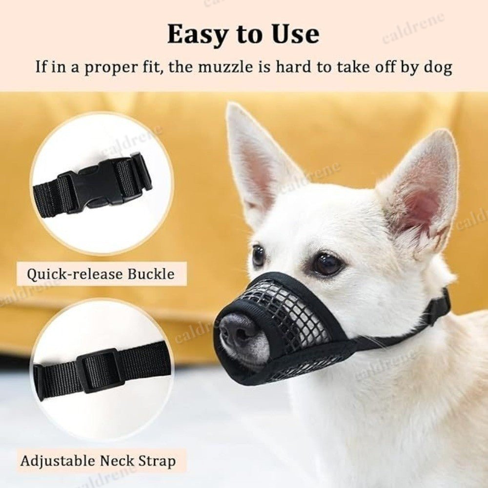 Soft Nylon Dog Muzzles for Safe and Comfortable Use – view 4