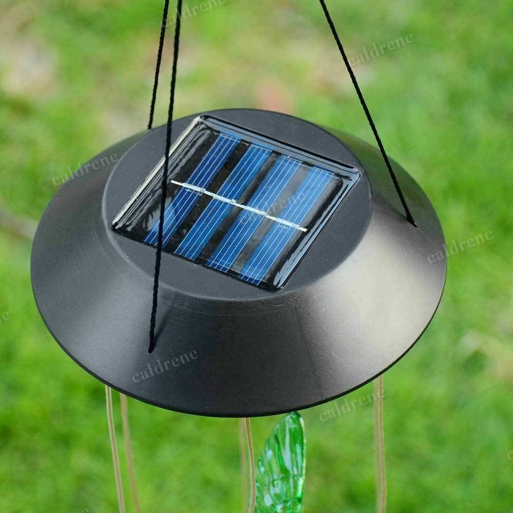 Solar Color-Changing Hummingbird Wind Chime – view 4