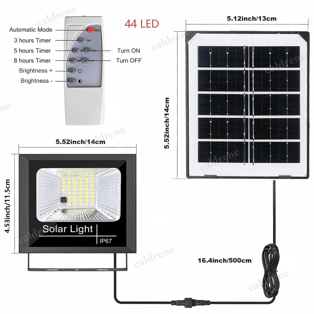 Solar Flood Lights 44 LED Dusk to Dawn, 4 Pack – view 2