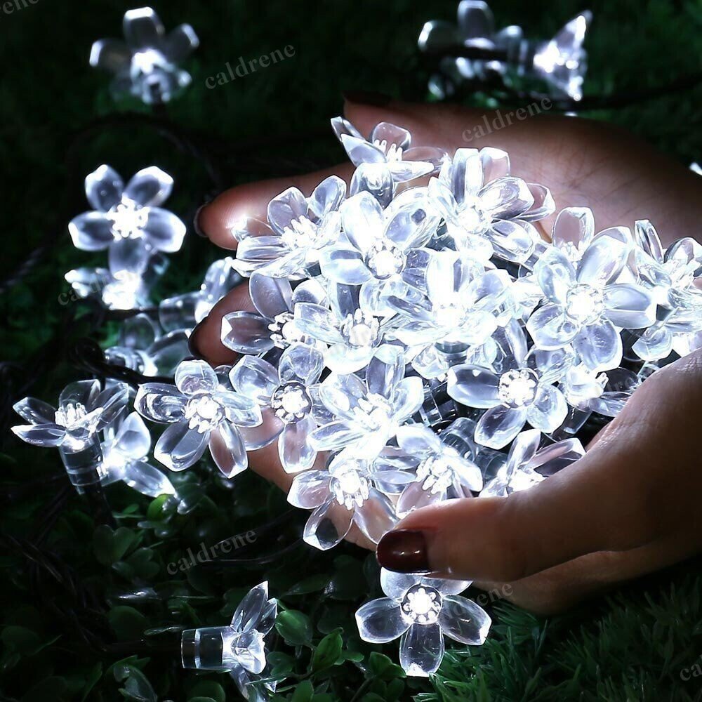 Solar Flower Fairy String Lights, 8 Modes – view 2