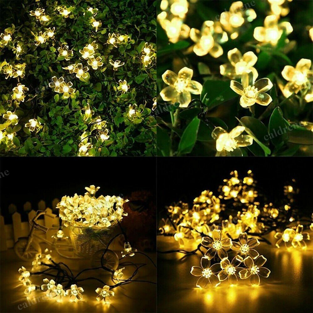 Solar Flower Fairy String Lights, 8 Modes – view 6
