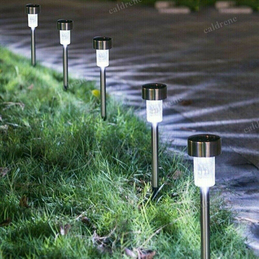 Solar Garden Pathway Lights, Waterproof, 10 Pack – view 6