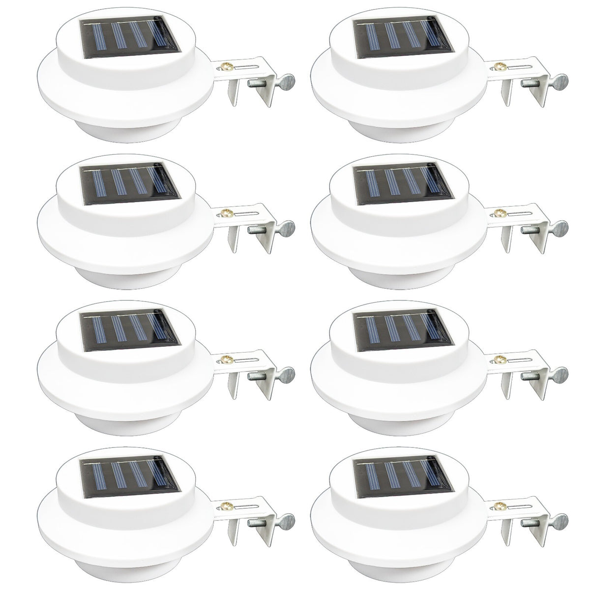 Solar Gutter Lights, 8 Pack