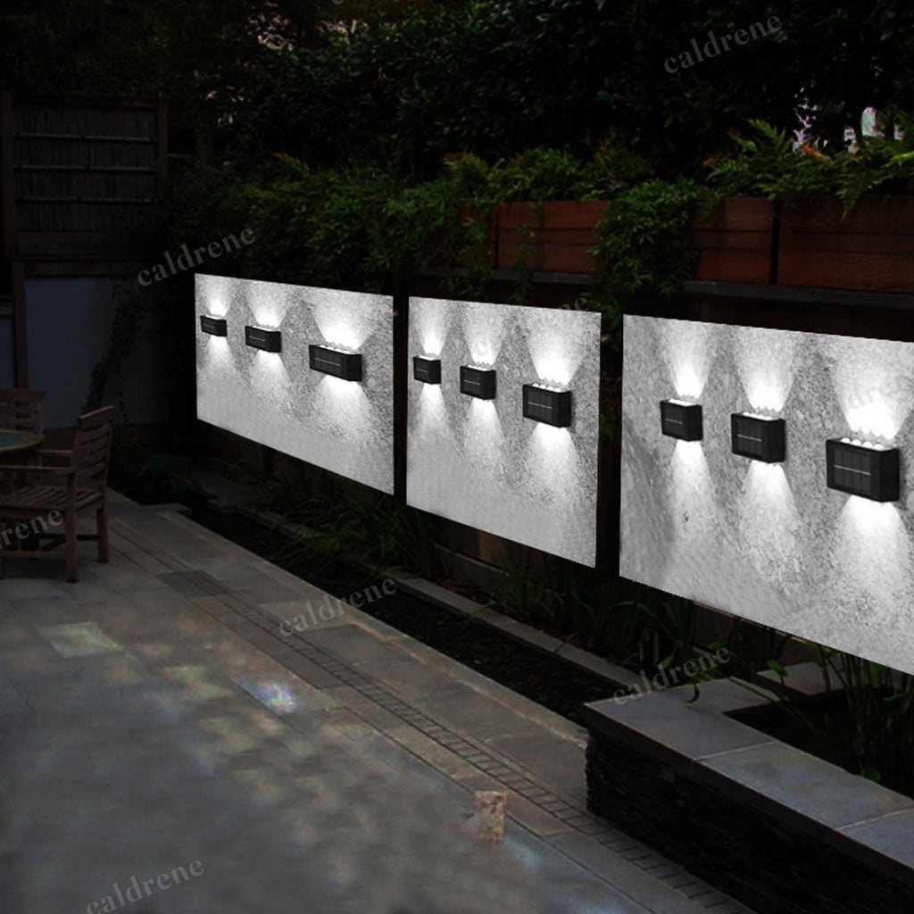 Solar LED Fence Lights, Dusk to Dawn, 8 Pack – view 6