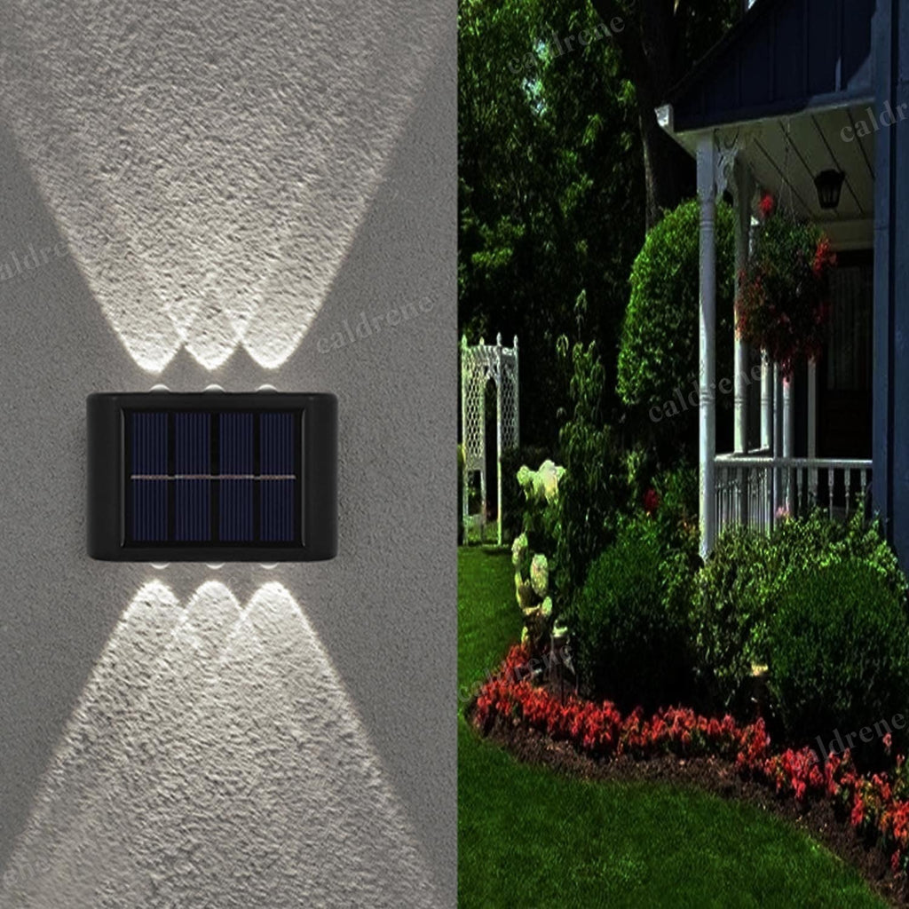 Solar LED Fence Lights, Dusk to Dawn, 8 Pack – view 7