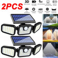 Solar LED Motion Sensor Lights, Waterproof, 2 Pack – Caldrene