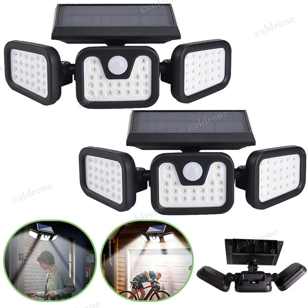Solar LED Motion Sensor Lights, Waterproof, 2 Pack – view 3
