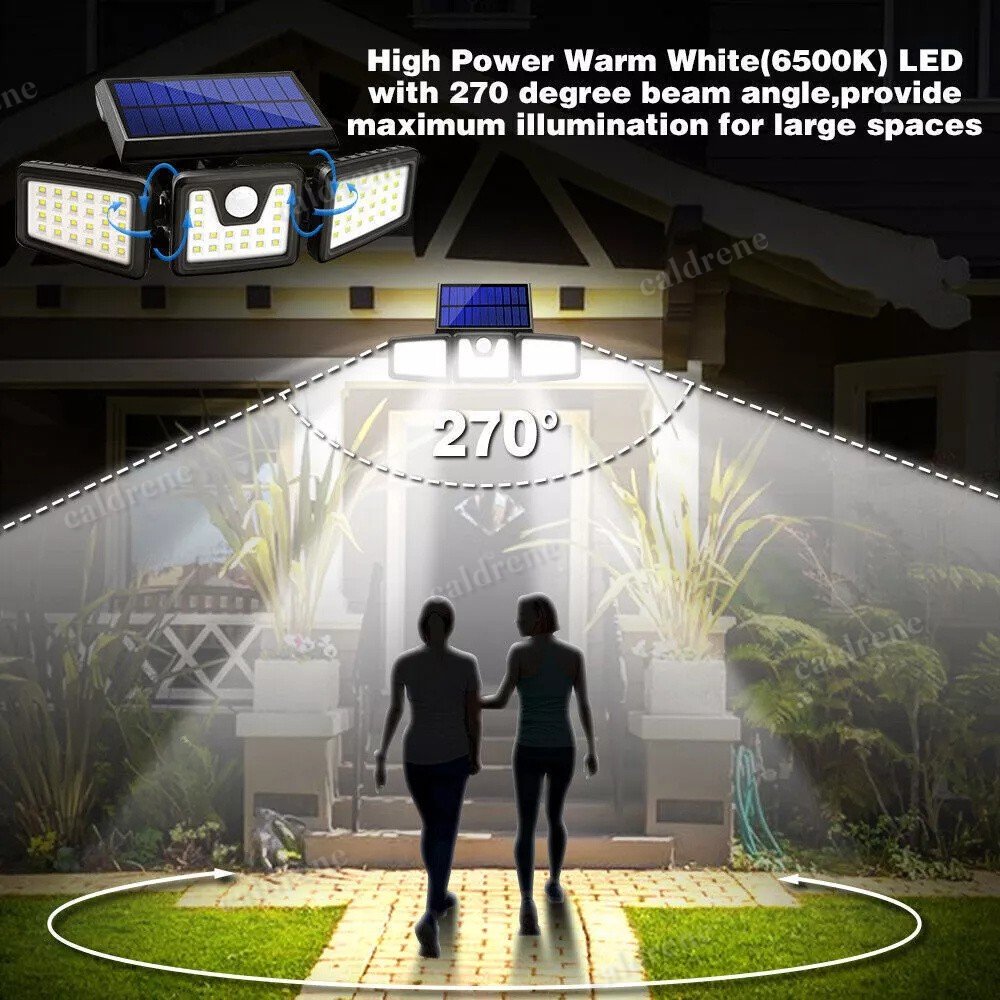 Solar LED Motion Sensor Lights, Waterproof, 2 Pack – view 8