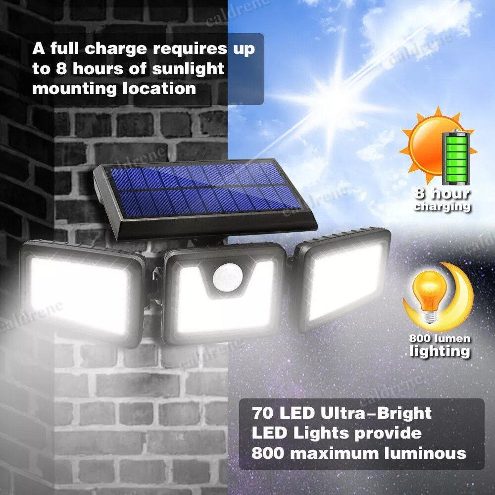 Solar LED Motion Sensor Lights, Waterproof, 2 Pack – view 9