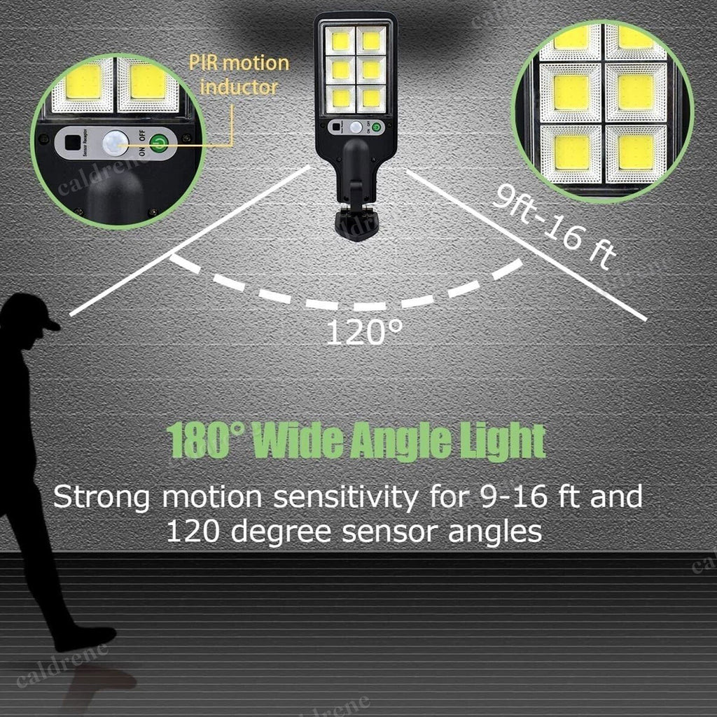 Solar Motion Sensor Wall Lights, 2 Pack – view 5
