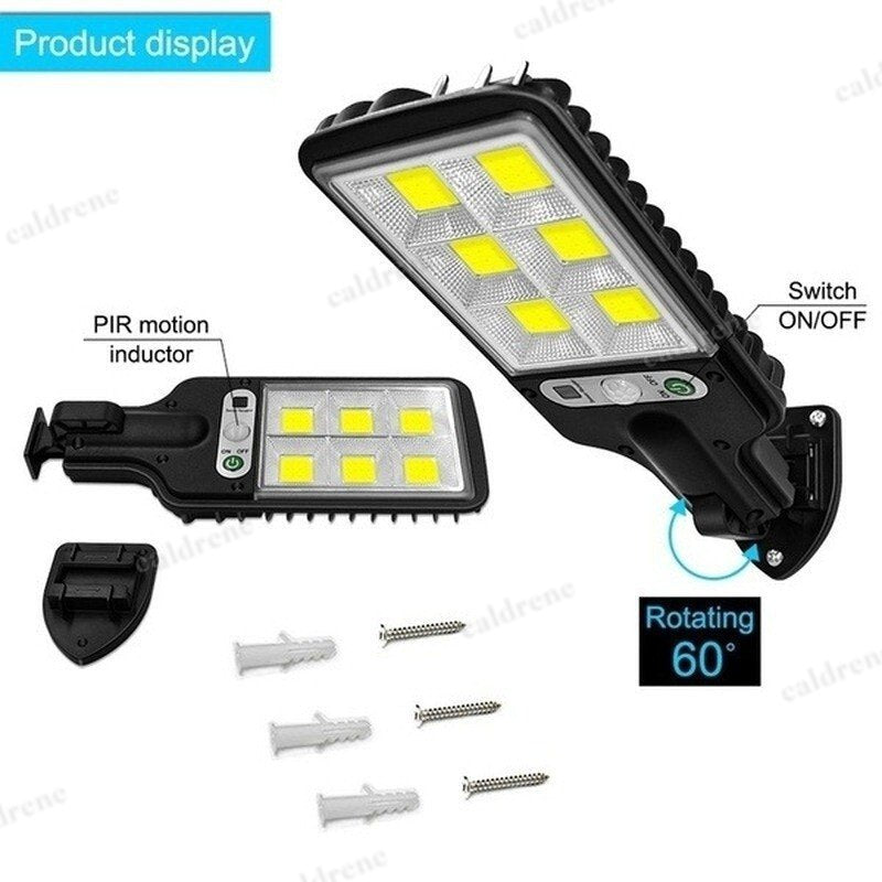 Solar Motion Sensor Wall Lights, 3 Pack – view 9