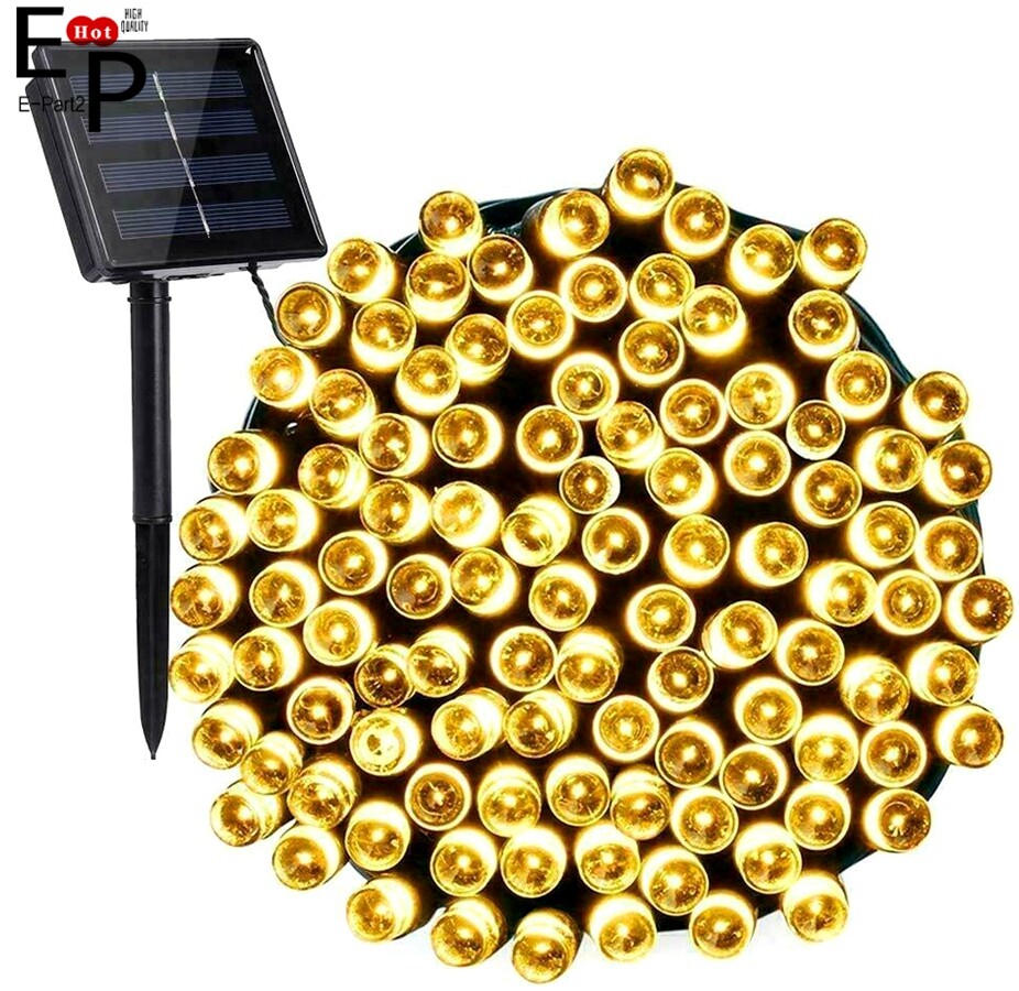 Solar Outdoor String Lights, 39 to 72 FT