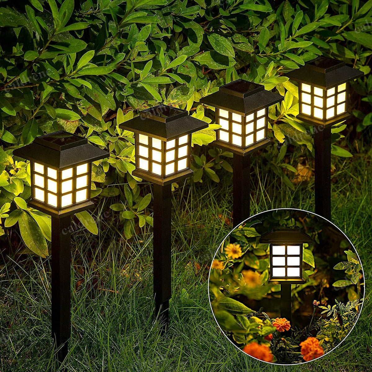 Solar Pathway Landscape Lights Waterproof, 12 Pack – view 3