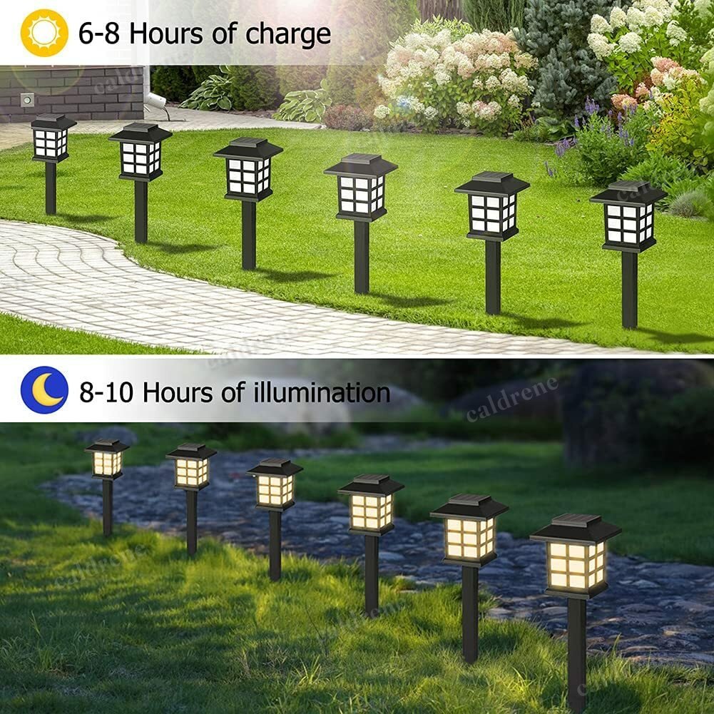Solar Pathway Landscape Lights Waterproof, 12 Pack – view 8