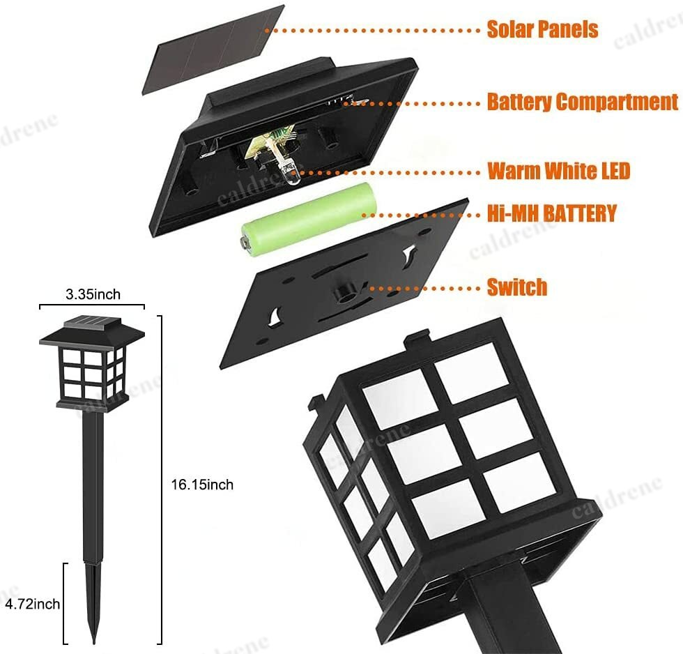Solar Pathway Lights, 12 Pack – view 3