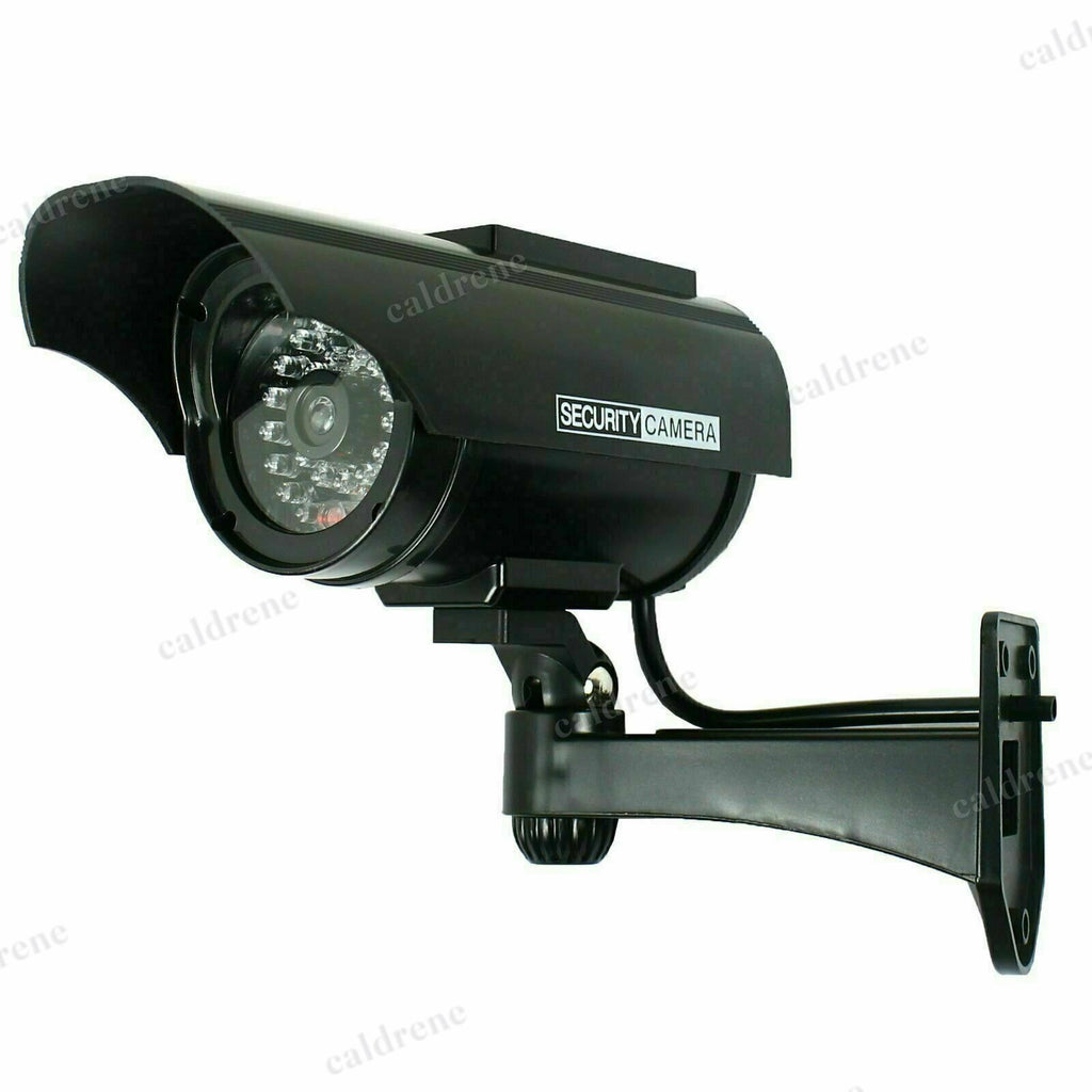 Solar Powered Dummy Security Camera with Record Light, 2 Pack – view 3